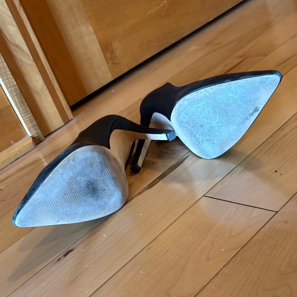 Calvin Klein Women's Black Pointed Heels - Picture 4 of 6